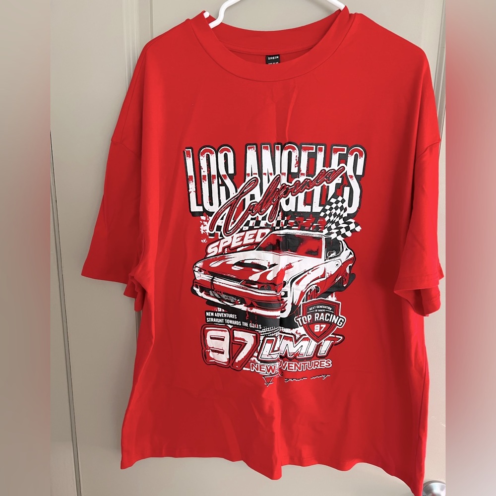 Oversized Shein graphic Tee